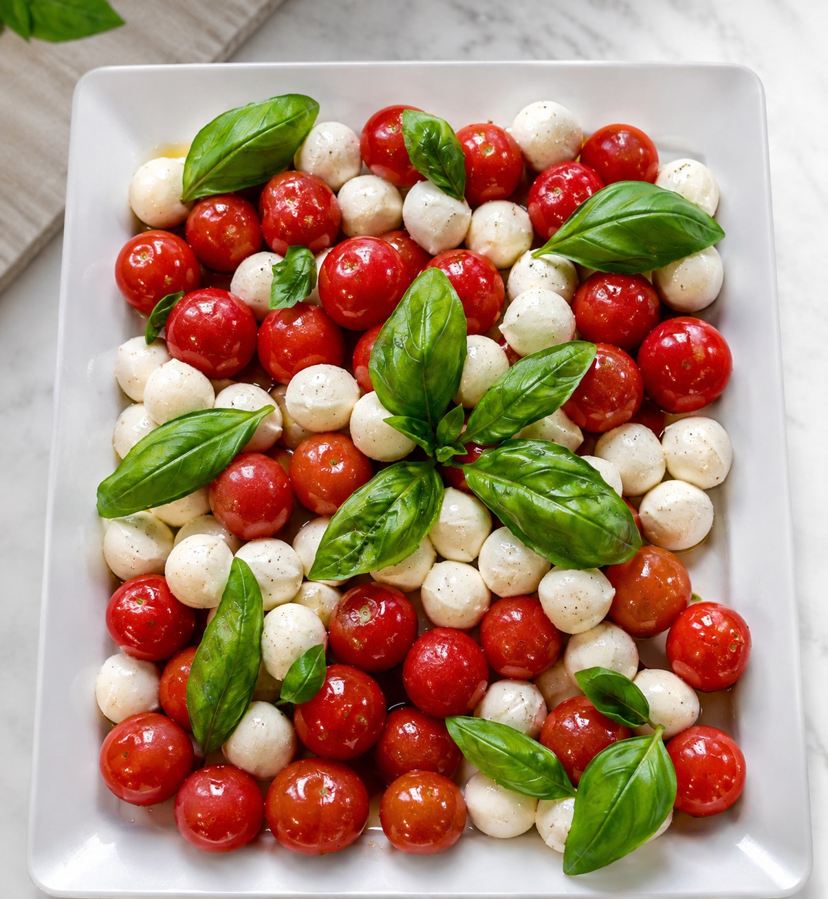 Tomate-Mozzarella mit Basilikum von A jour Catering