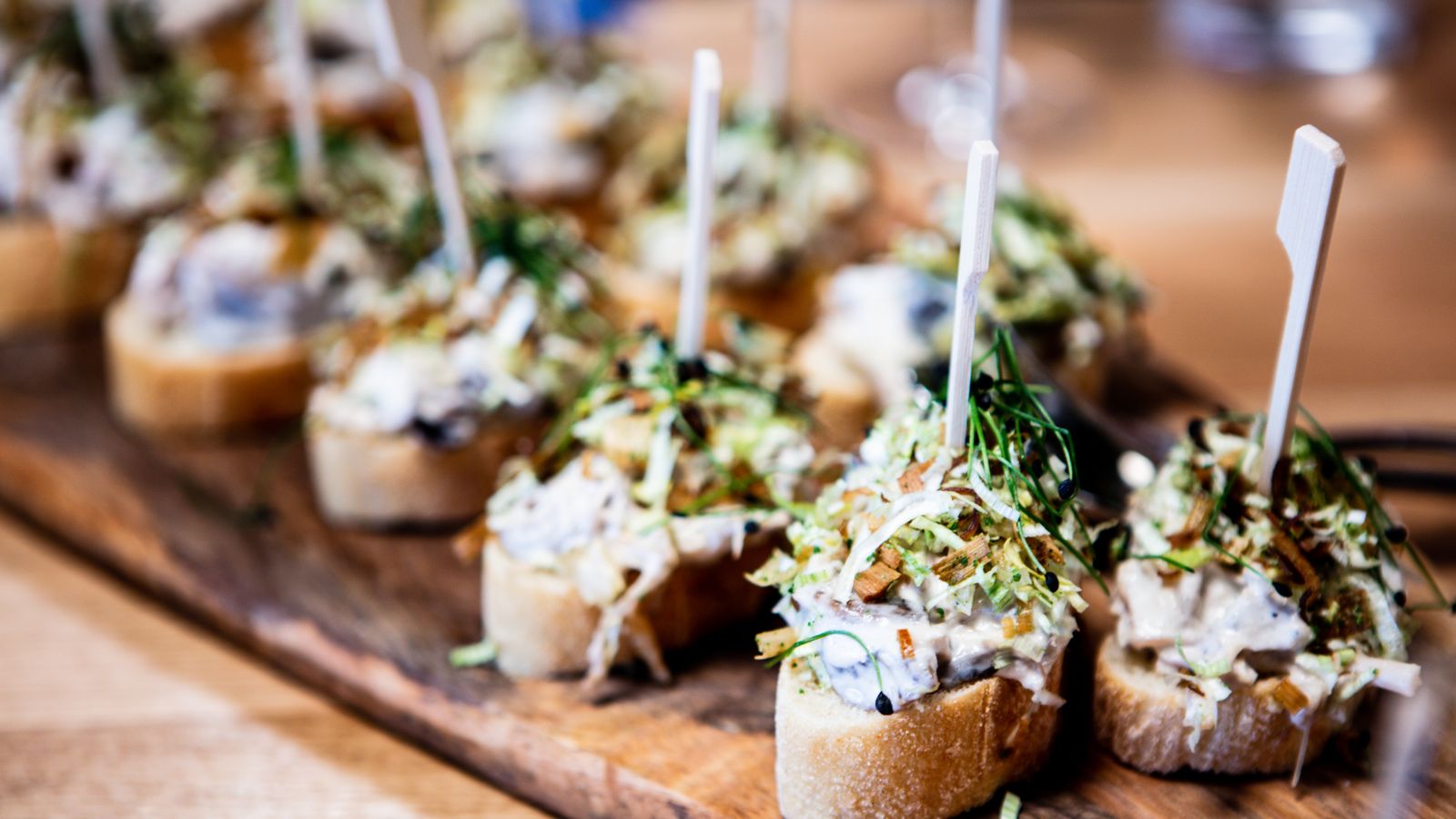 Fingerfood-Kreationen von A jour Catering