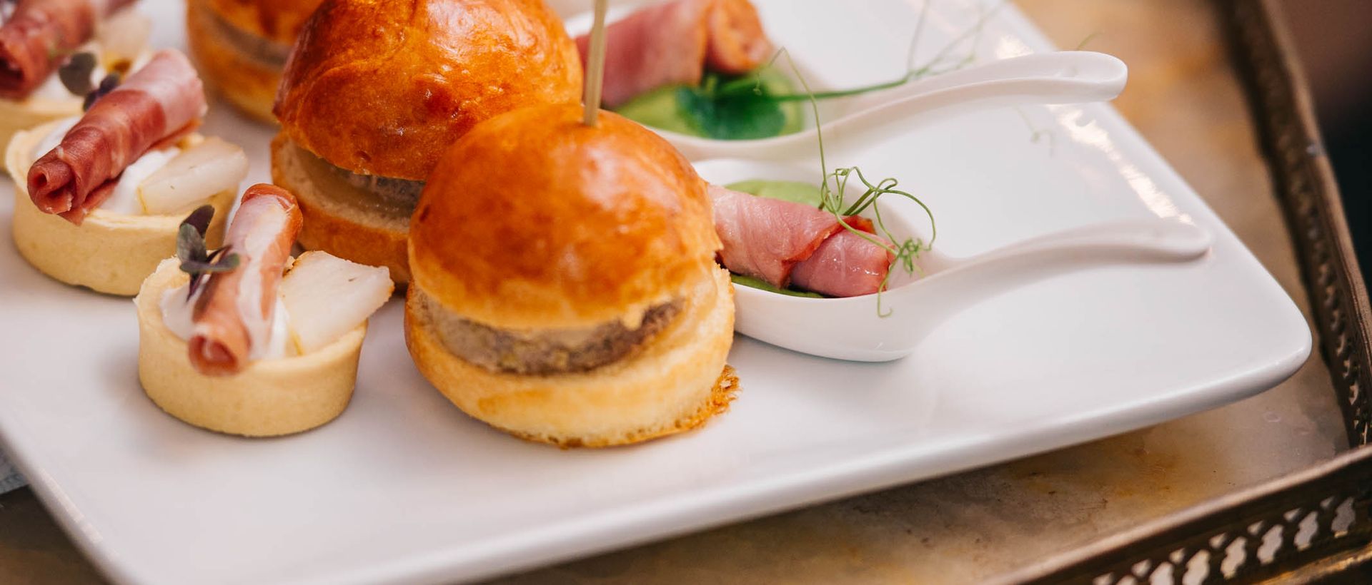 Fingerfood-Kreationen von A jour Catering